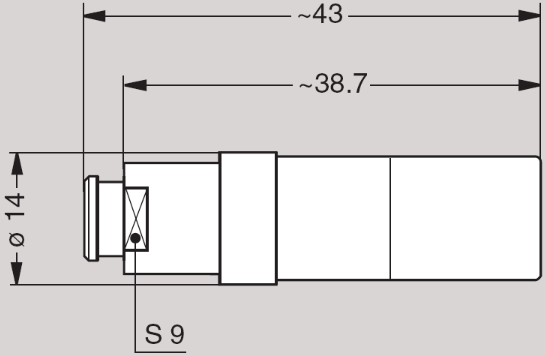 מחבר קונקטור LEMO REDEL PRH.N0.3GL.AC65GZ